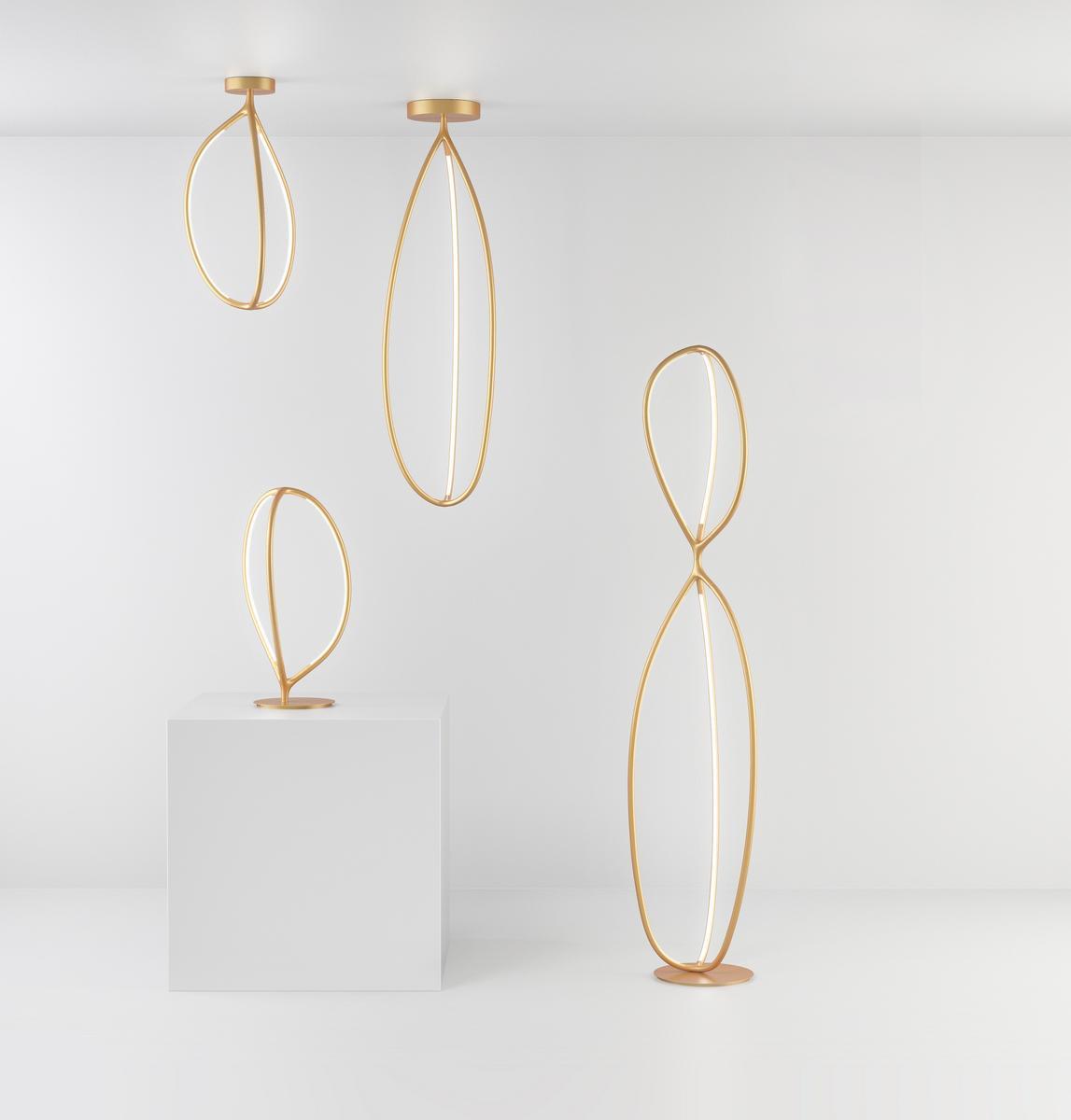 Aluminium and silicone table lamp | Arrival by Artemide
