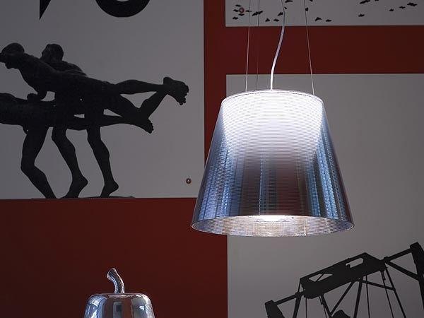 Polycarbonate pendant lamp | Ktribe S by Flos