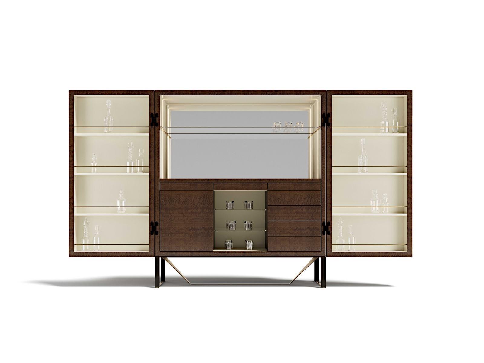 Wooden bar cabinet | Prisma by Capital Collection