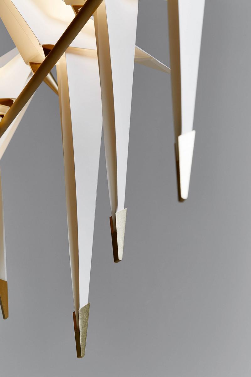 LED metal pendant lamp with dimmer | Perch Light Tree by Moooi