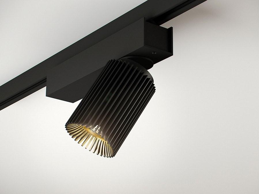 LED aluminium track-Light | Coolfin by Dark