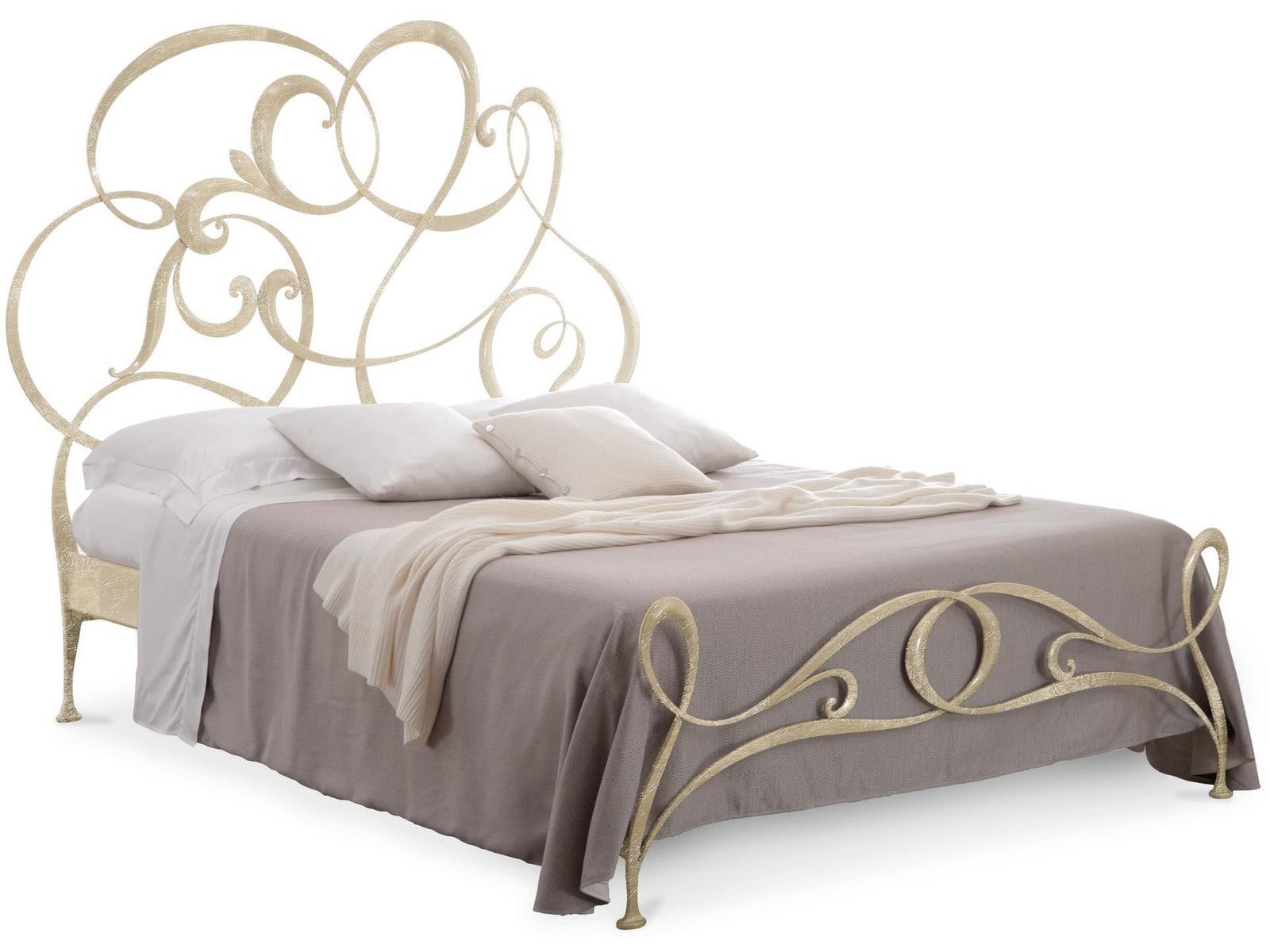 Wrought iron double bed | Gabriel by Cantori