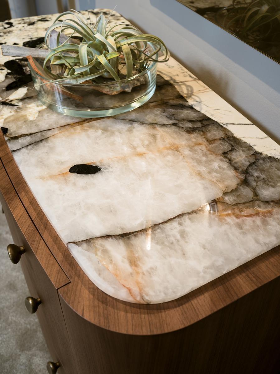 Walnut chest of drawers | Lapeto by Ezio Bellotti