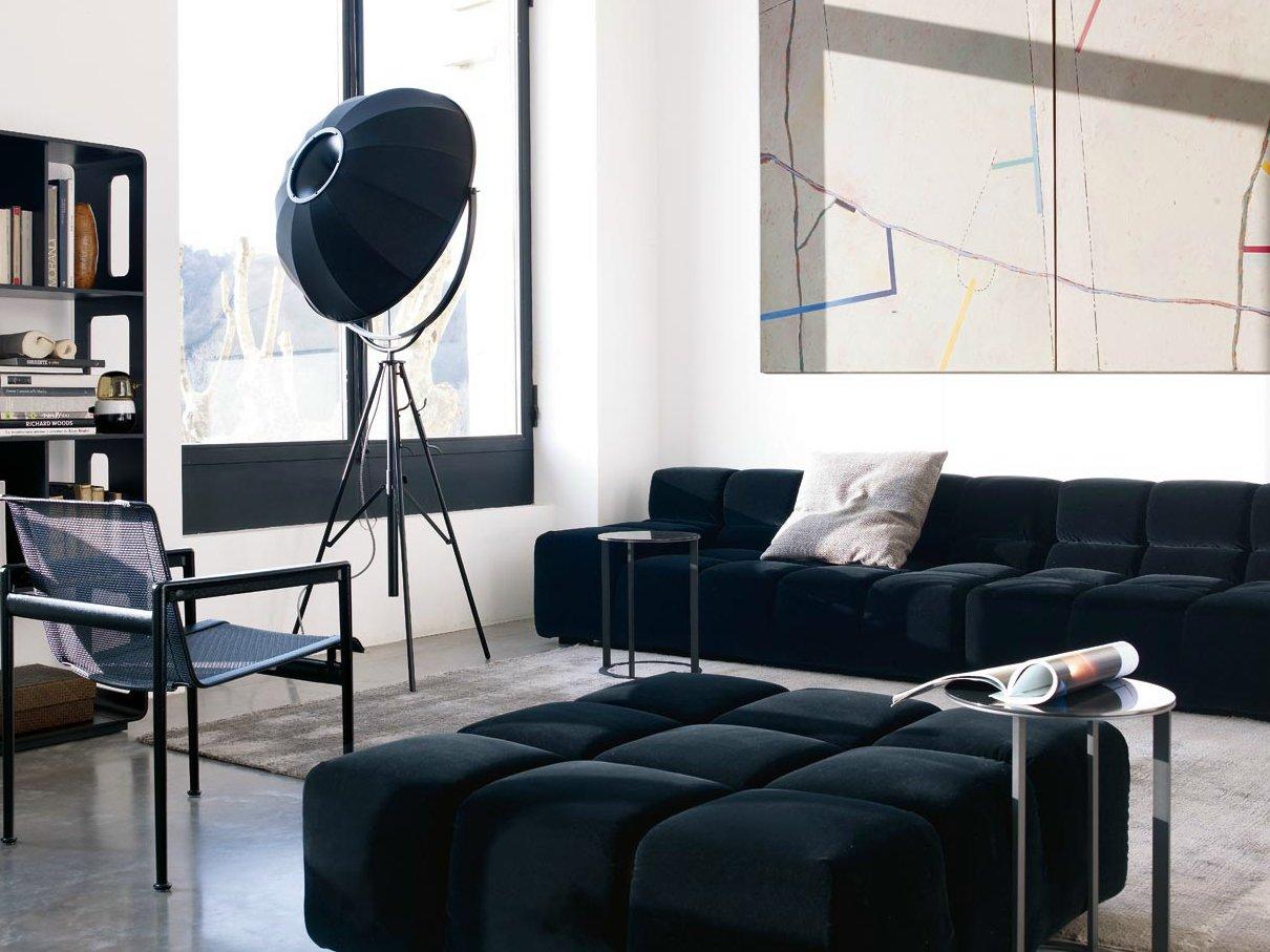 Corner sectional fabric sofa | Tufty Time by B&B Italia