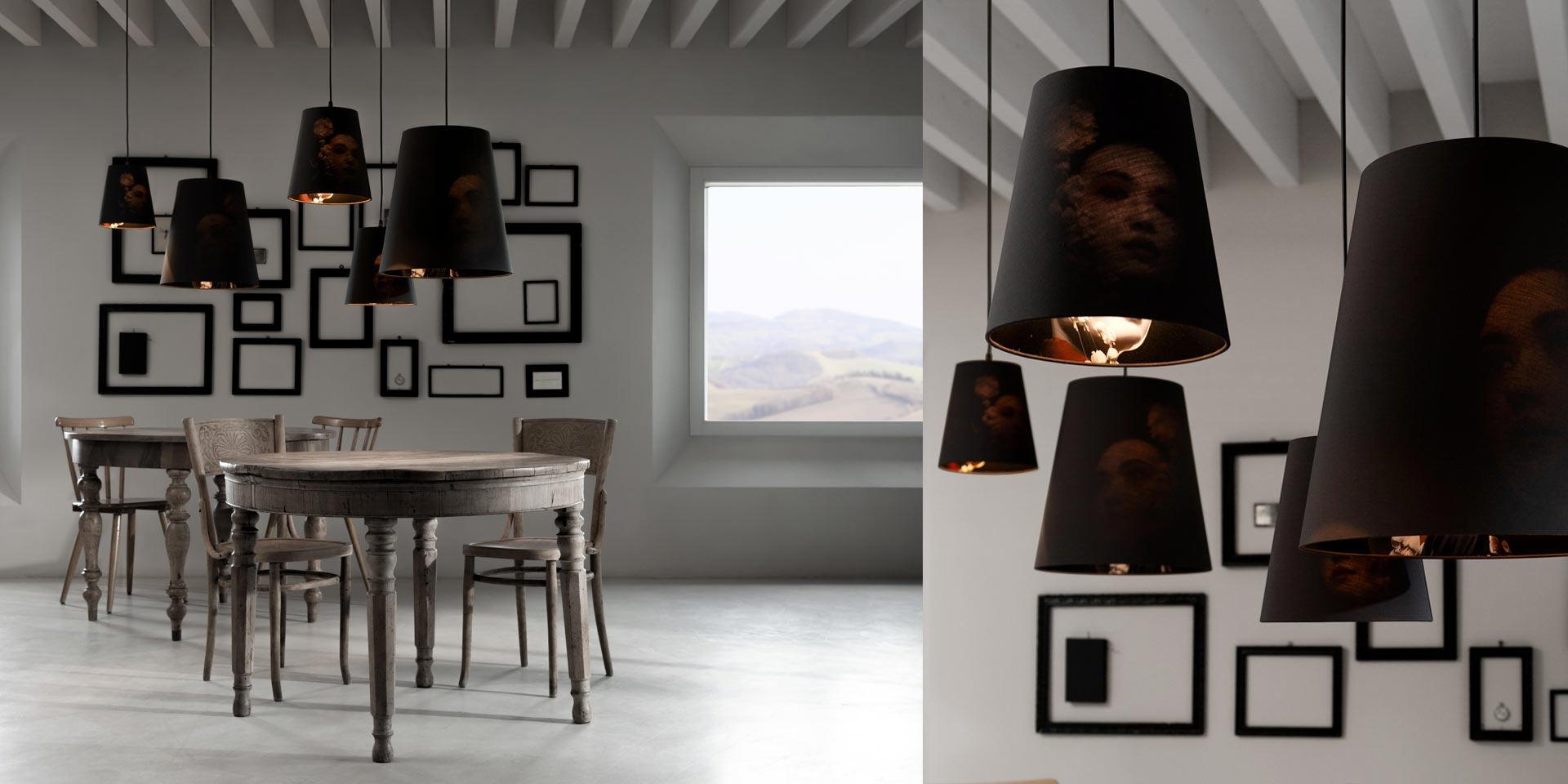 LED direct light cotton pendant lamp | Cupido by Karman