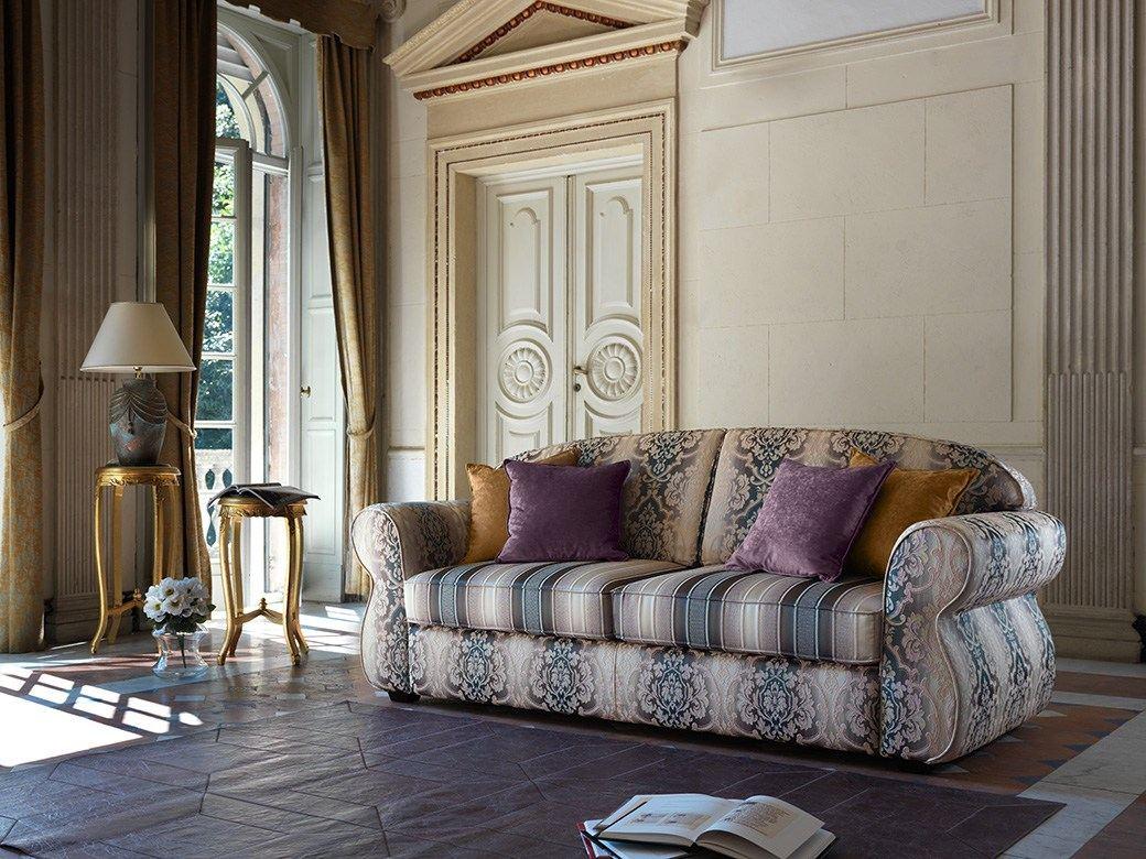 3 seater sofa with removable cover | King by Domingo salotti