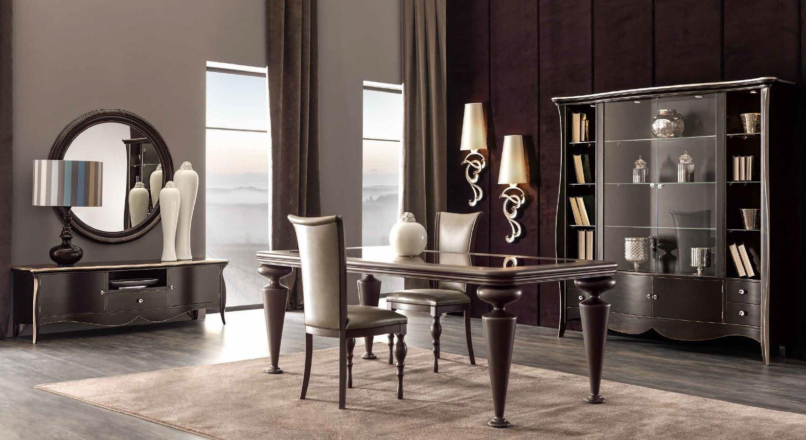 Upholstered high-back fabric chair | Zoe by Corte Zari