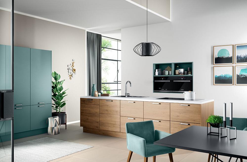 Kitchen with handles Haecker classic Vancouver