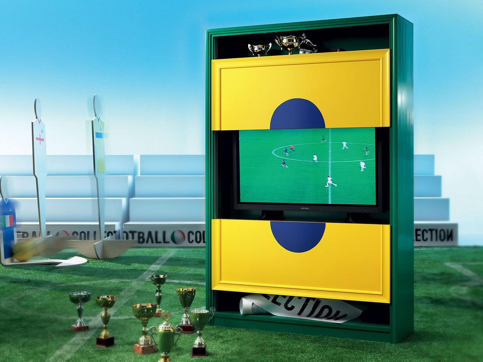 TV cabinet with shelves | Center Mark by Modenese Gastone