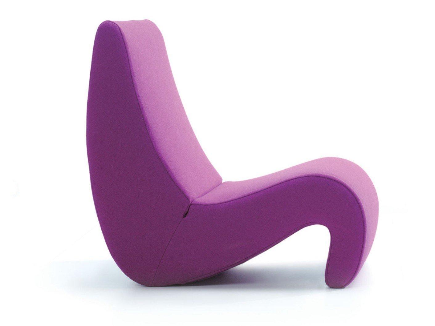 Fabric armchair | Amoebe by Vitra
