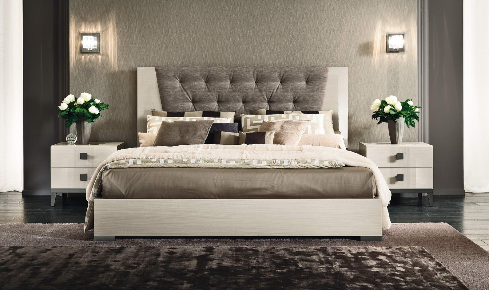 Eco-leather bedroom set | Mont Blanc by ALF Italia