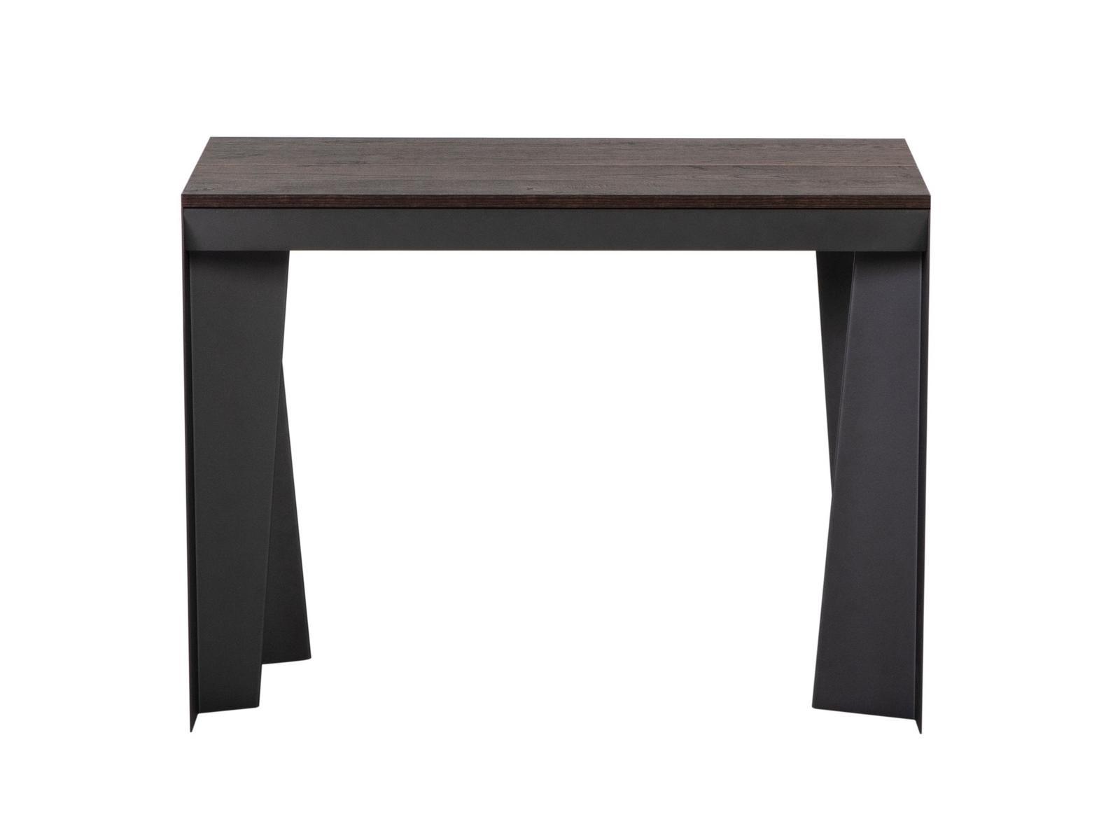 Extending rectangular oak console table | Leaf by Tonin Casa