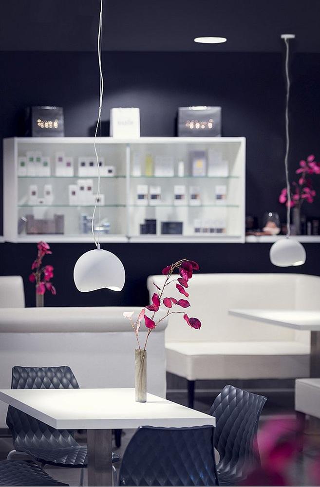 Cement pendant lamp in a contemporary style | Plastra by SLV