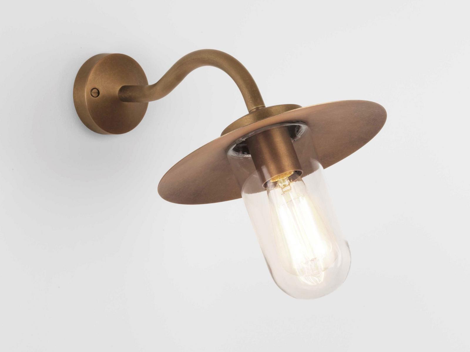 Steel outdoor wall lamp with dimmer | Dafni by Astro lighting