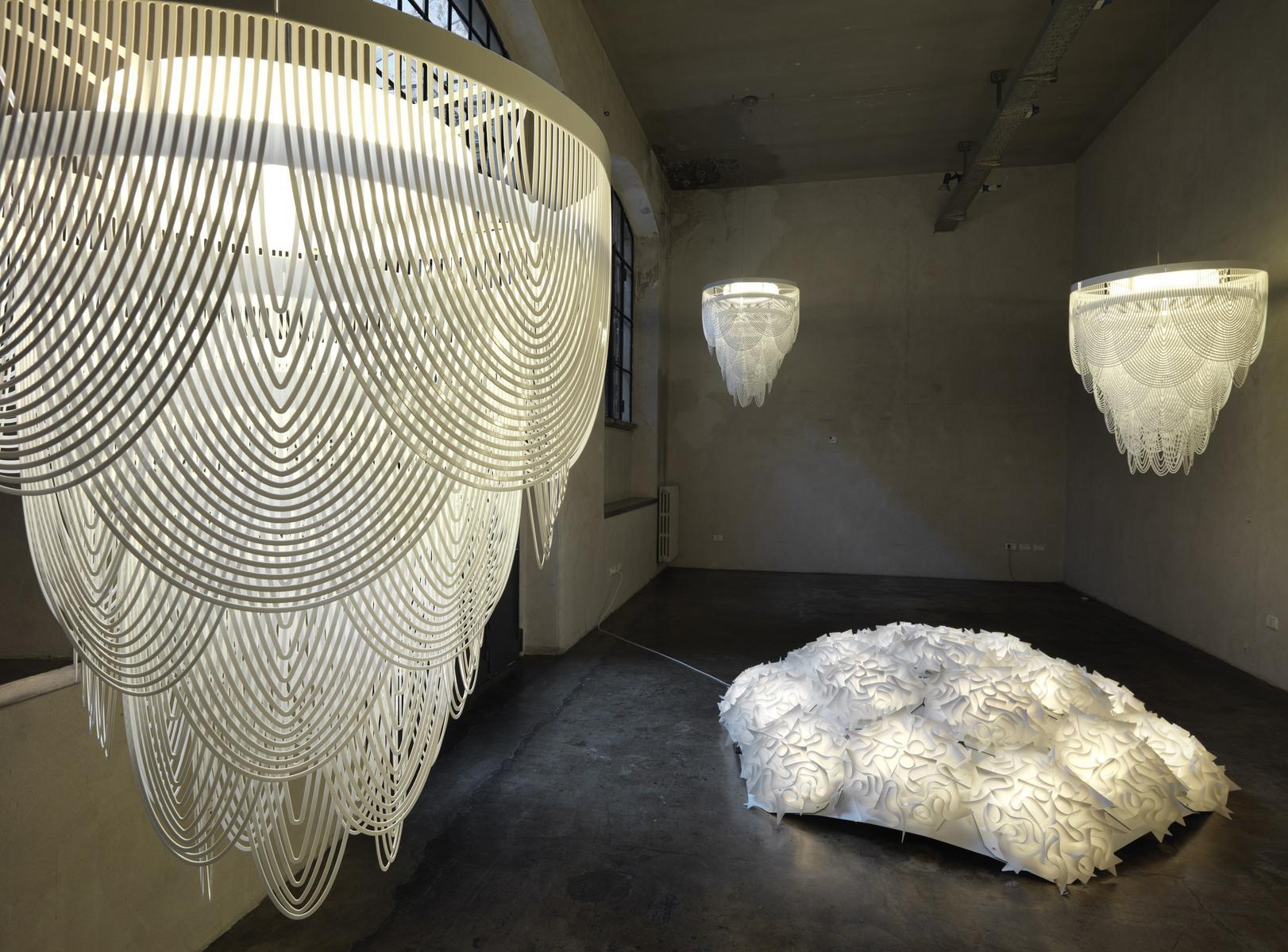 Opalflex® and Cristalflex® pendant lamp | Ceremony by Slamp
