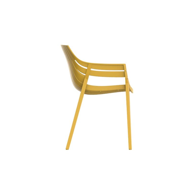 Polypropylene garden chair with armrests | Spritz by Vondom