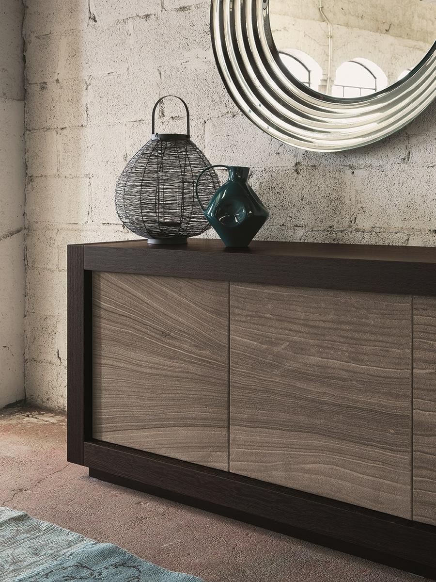 Wooden sideboard with doors | Picasso - Pietra by Riflessi