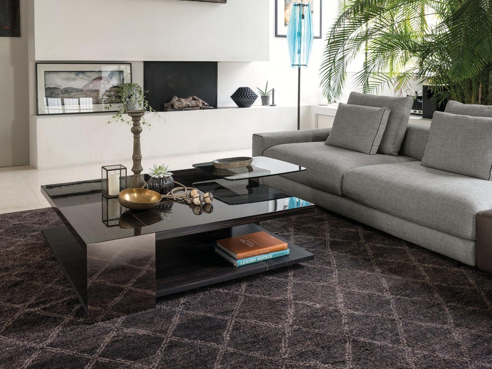 Square wooden coffee table | Noth by Arketipo