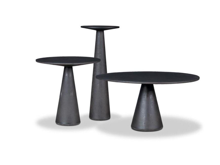 Round high side table | Jove by Baxter
