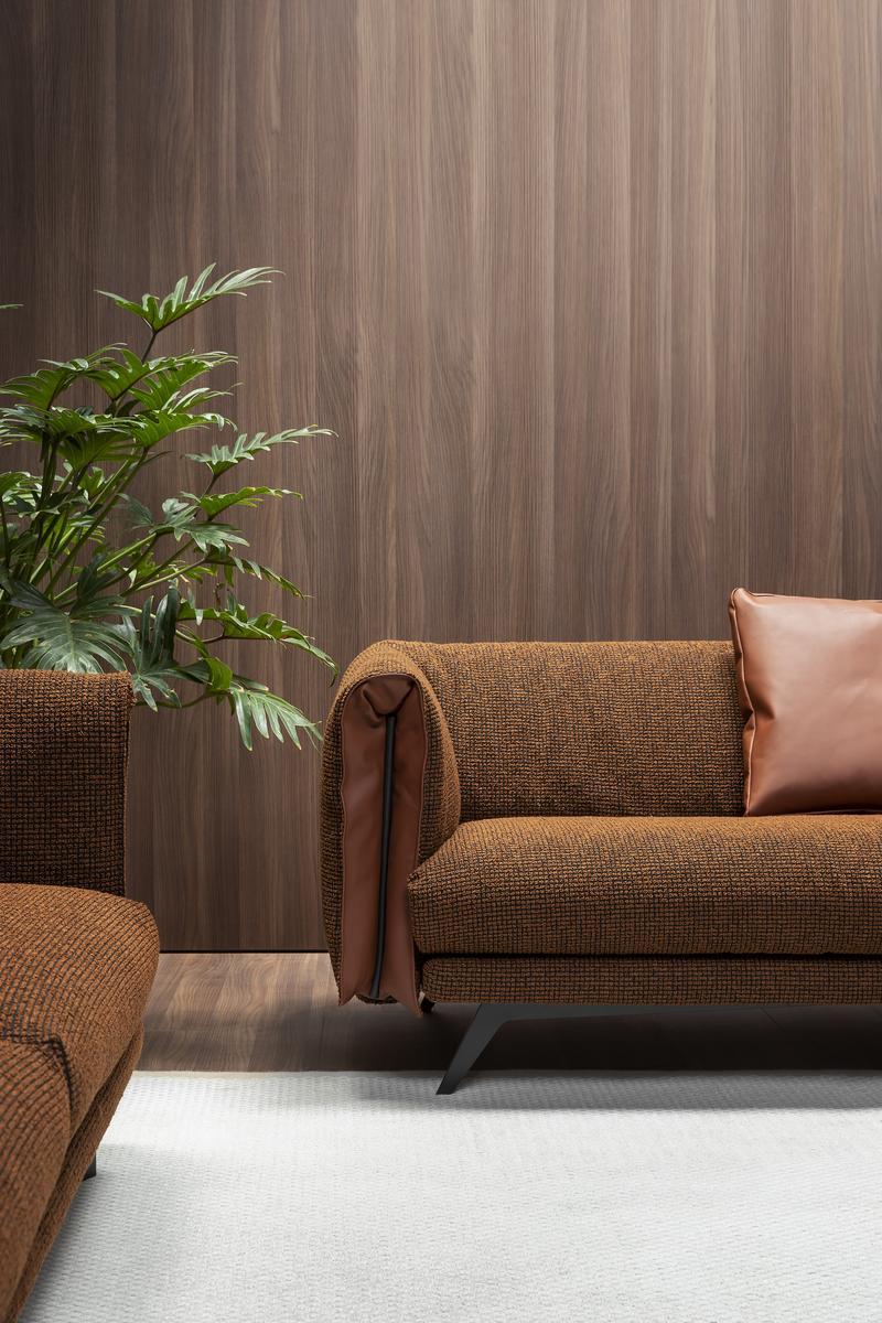 Sectional sofa | Saddle by Bonaldo