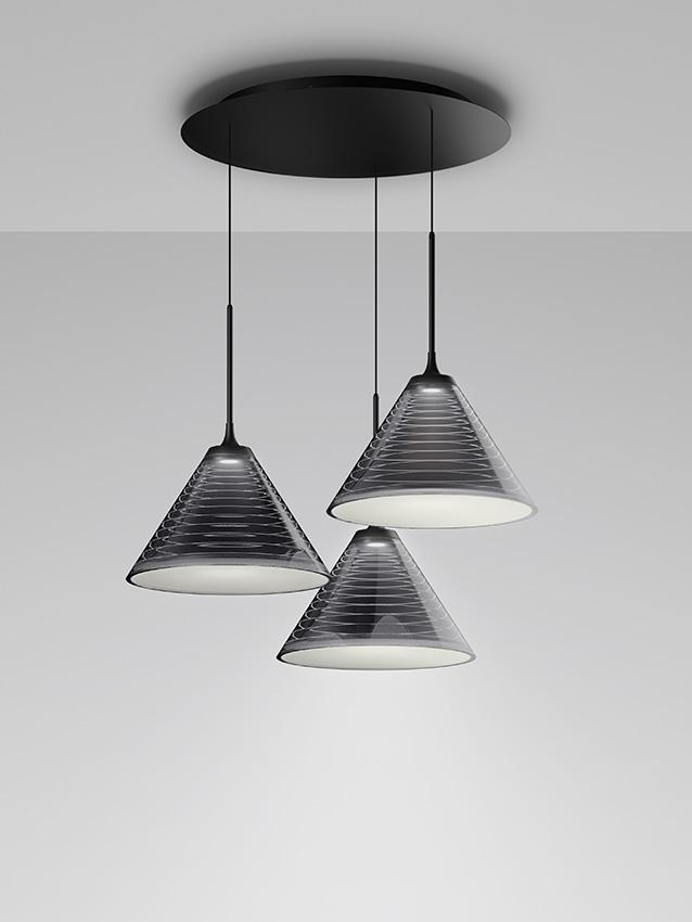 LED aluminium pendant lamp | Look At Me by Artemide