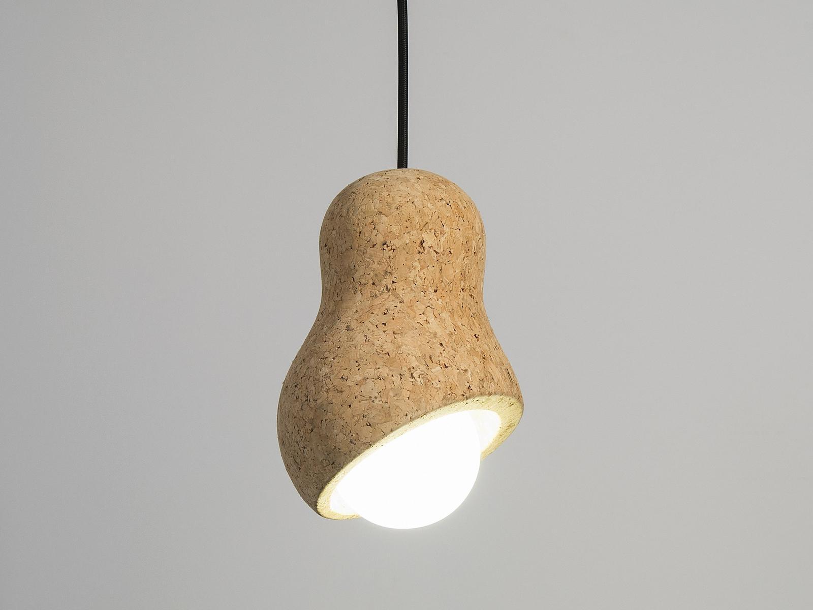 Direct light cork pendant lamp | Captain Cork by Dark