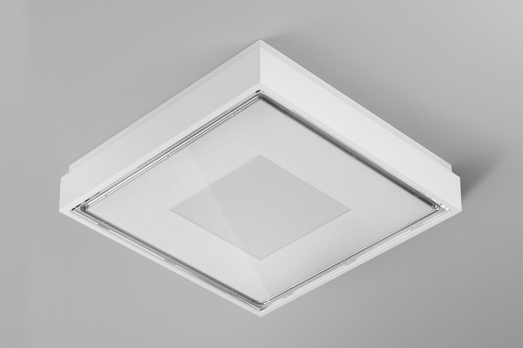 Die cast aluminium outdoor wall lamp / outdoor ceiling lamp | Box by Panzeri