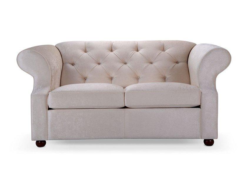 Tufted upholstered fabric sofa | Benjamin by Domingo salotti