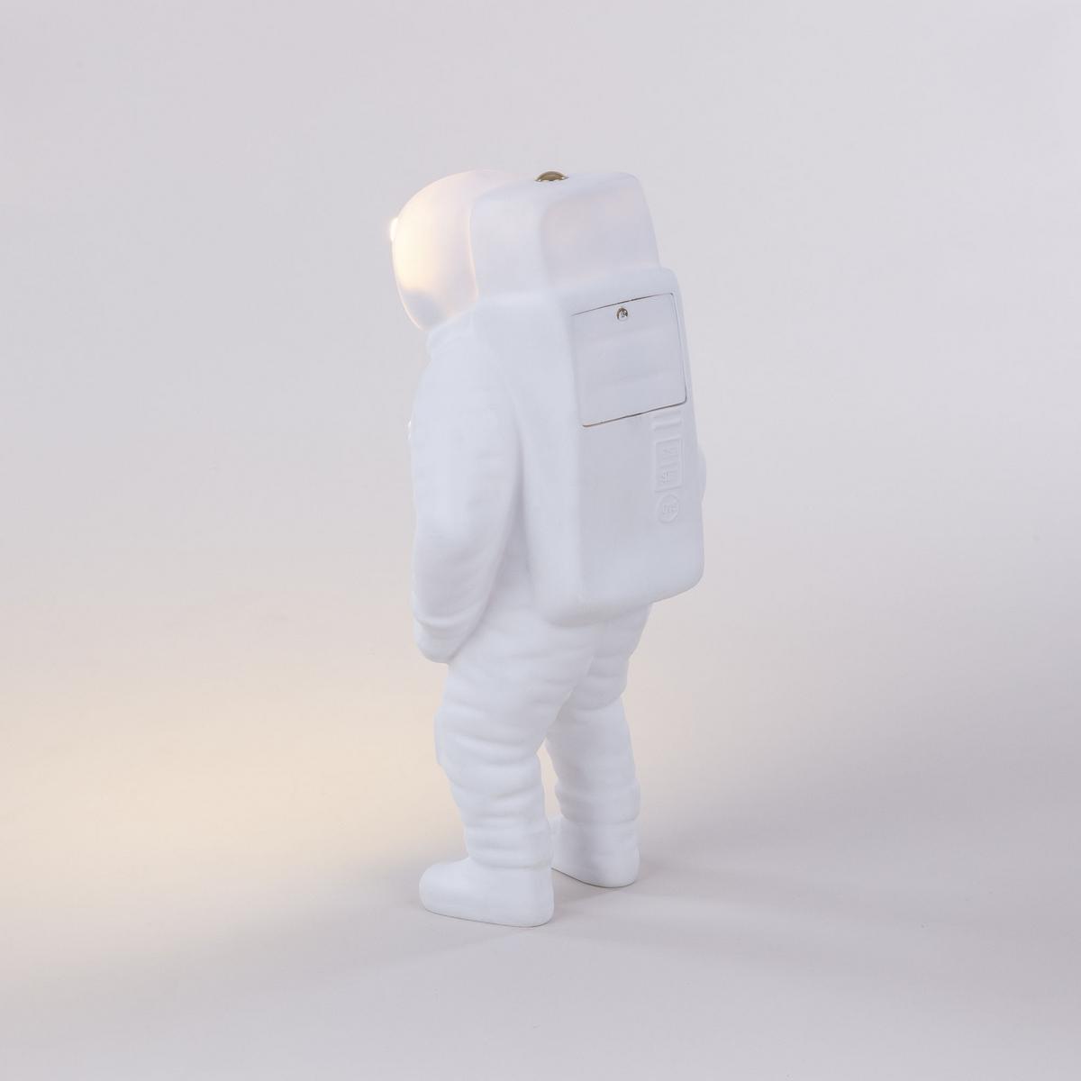 LED cordless resin table lamp | Flashing Starman by Seletti