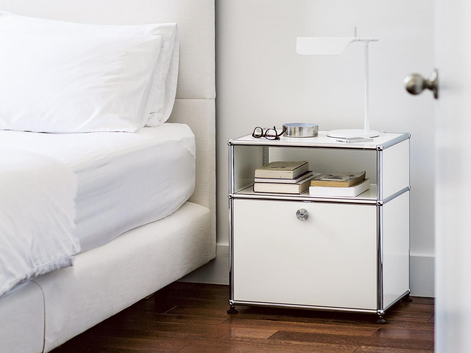 Bedside table with drawers | Haller Night Table by USM