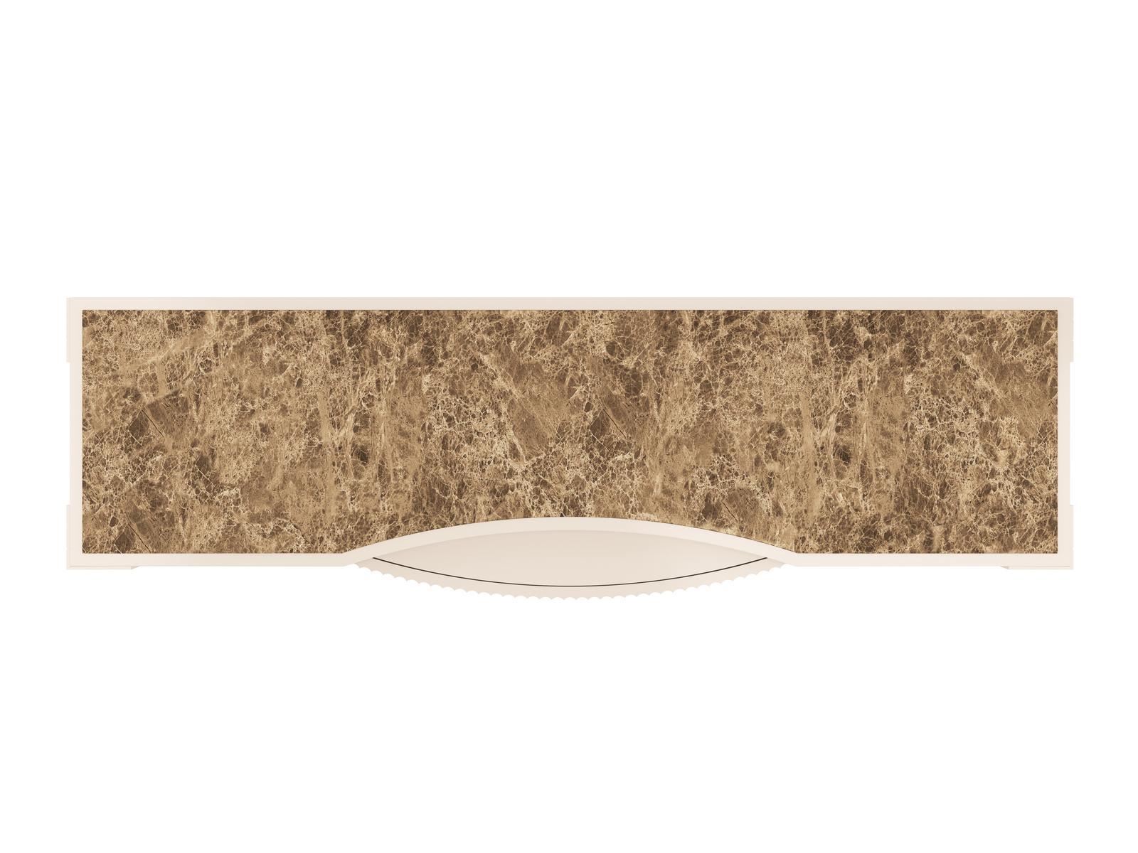 Solid wood sideboard and marble top | Duke by Bruno Zampa