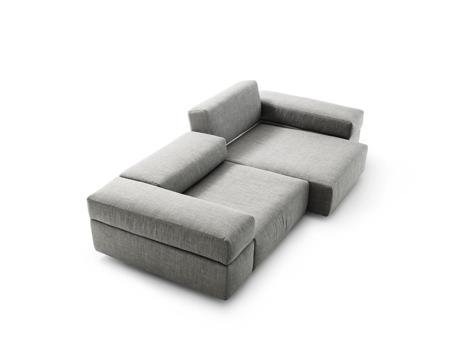 Recliner fabric sofa | Brick Lane by Lema