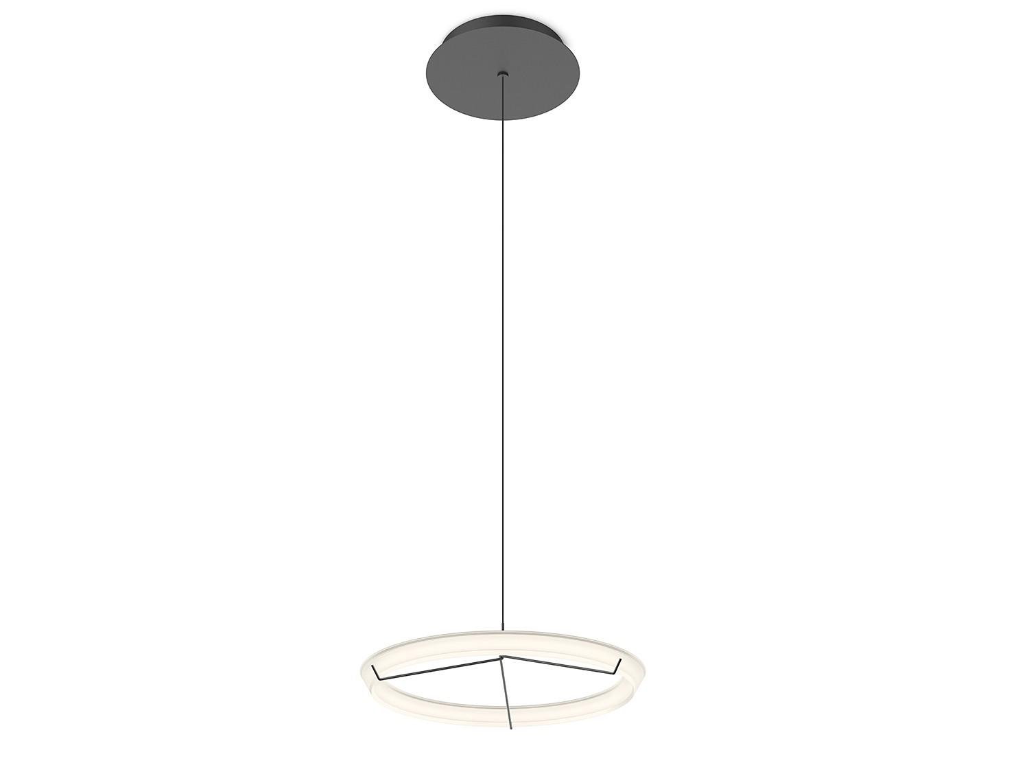 LED steel pendant lamp | Halo Jewel 2350_2351 by Vibia