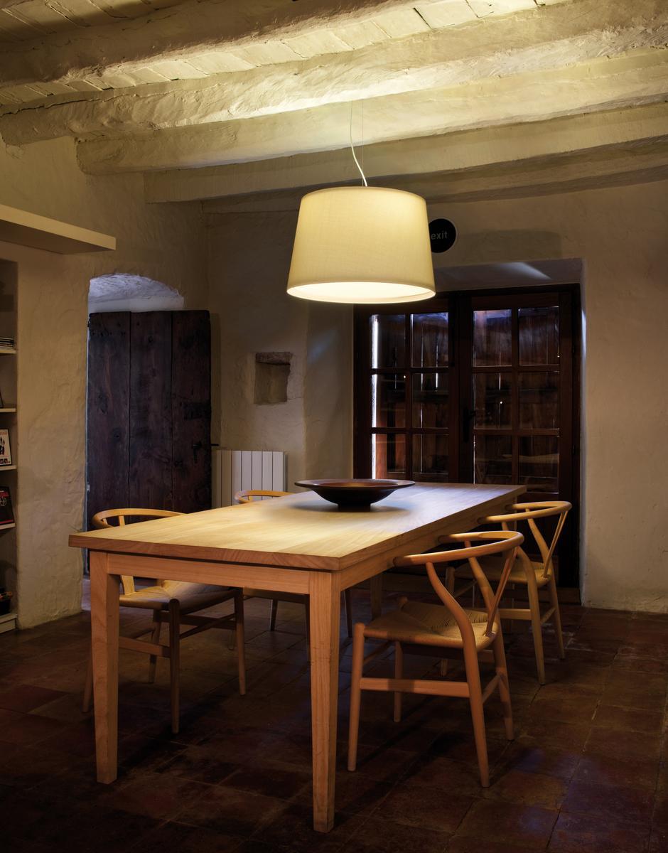 Fiberglass pendant lamp | Warm 4925-4935 by Vibia