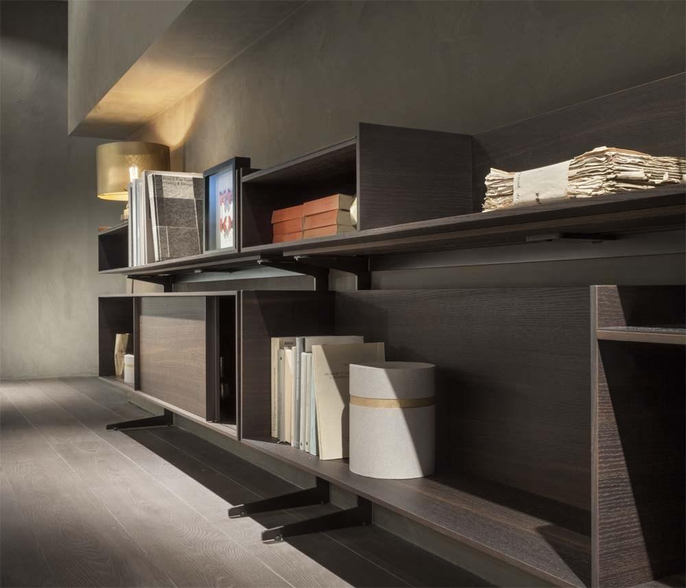 Oak bookcase / sideboard | Court Yard by Lema