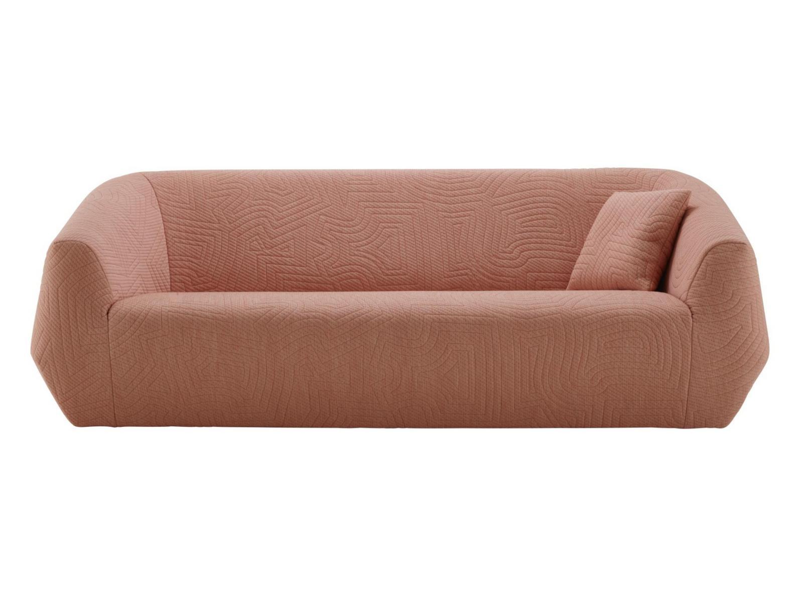 3 seater fabric sofa with removable cover | Uncover by Ligne Roset