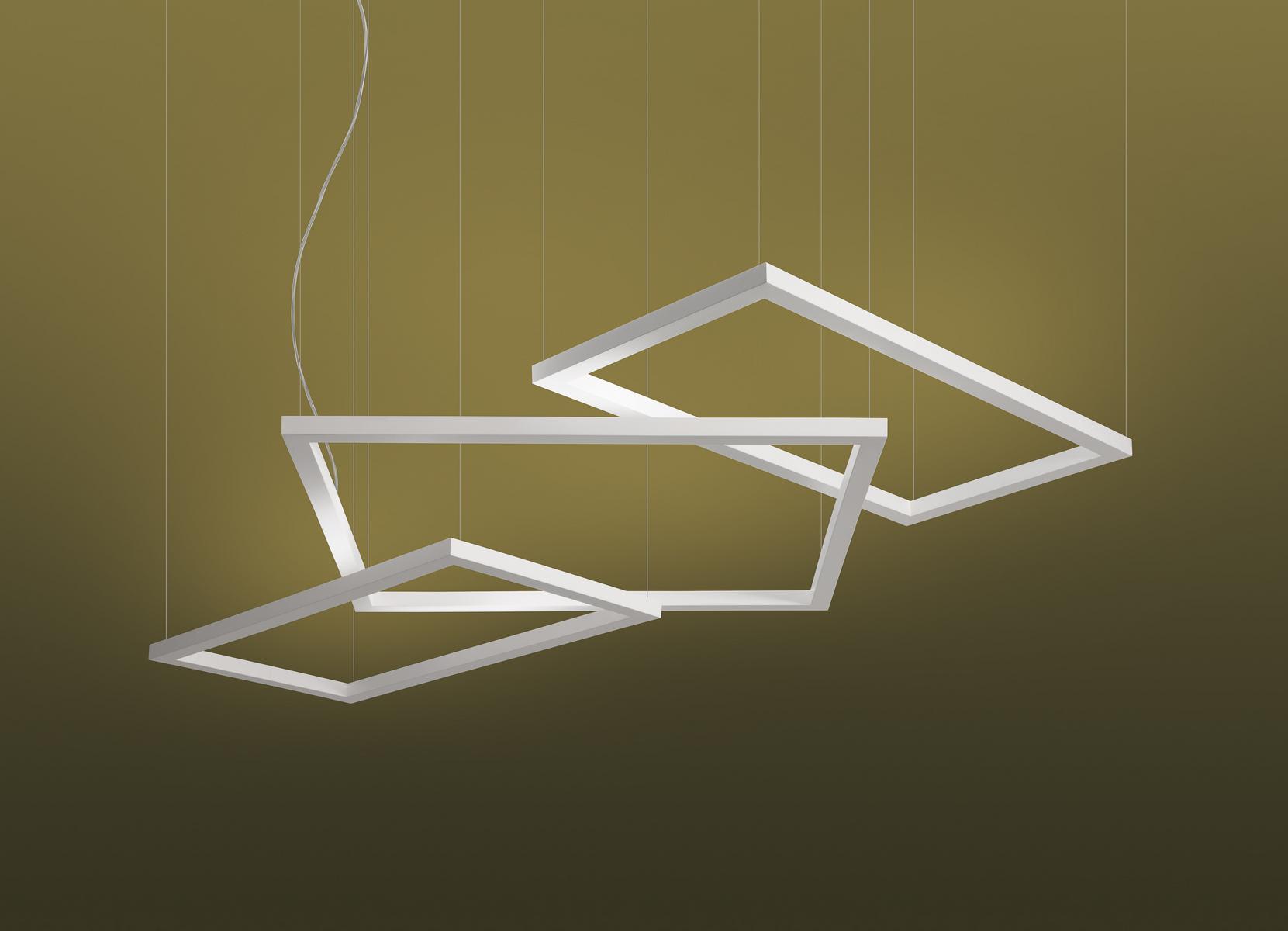Aluminium pendant lamp | Framework by Axolight