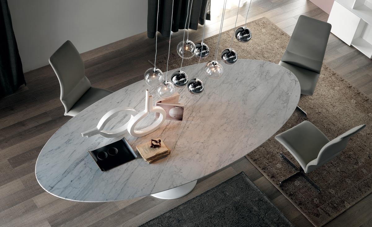 Round metal table | Reef by Cattelan Italia