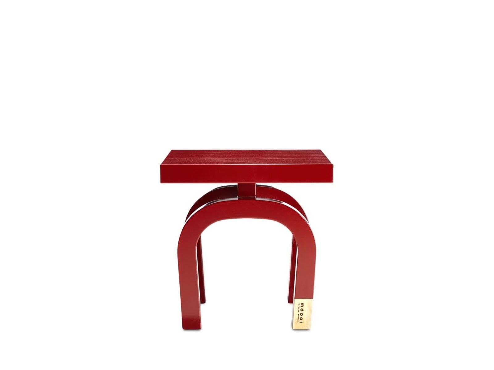 Low square birch coffee table | Common Comrades Emperor by Moooi