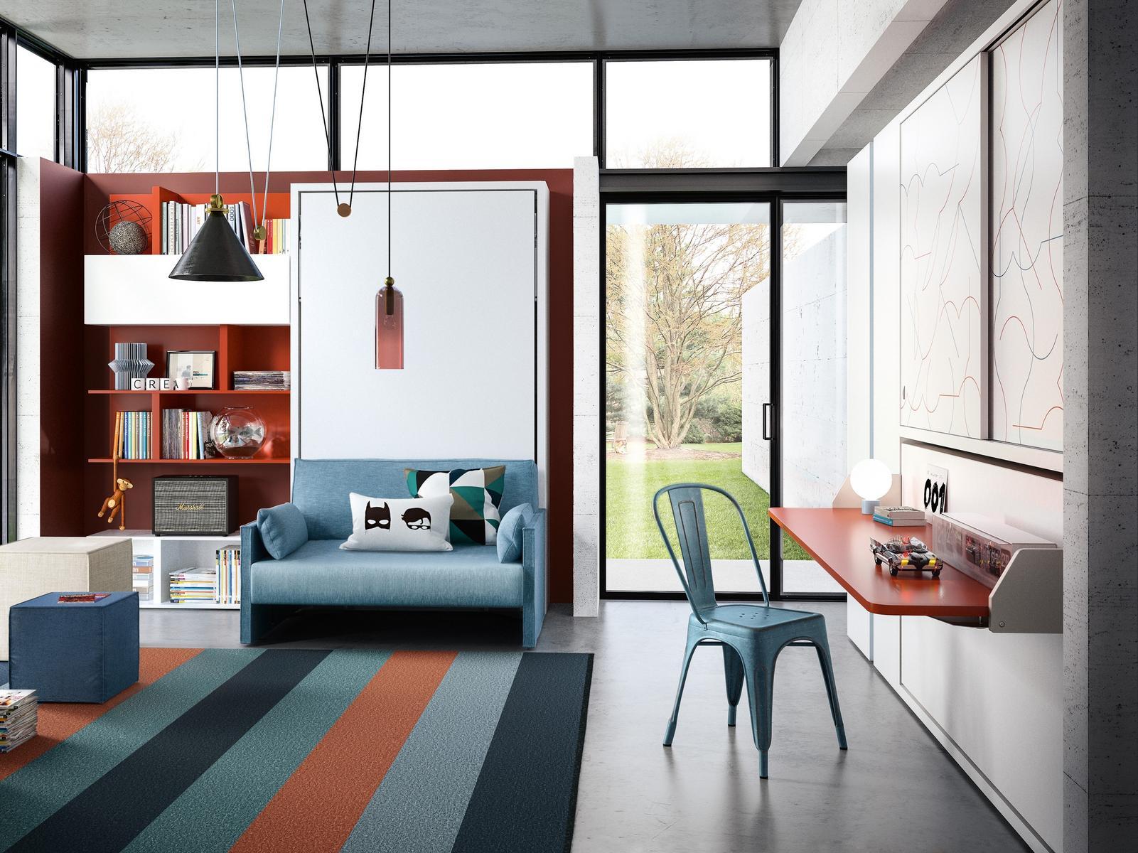 Pull-down convertible bed | Kali Ponte Board by CLEI