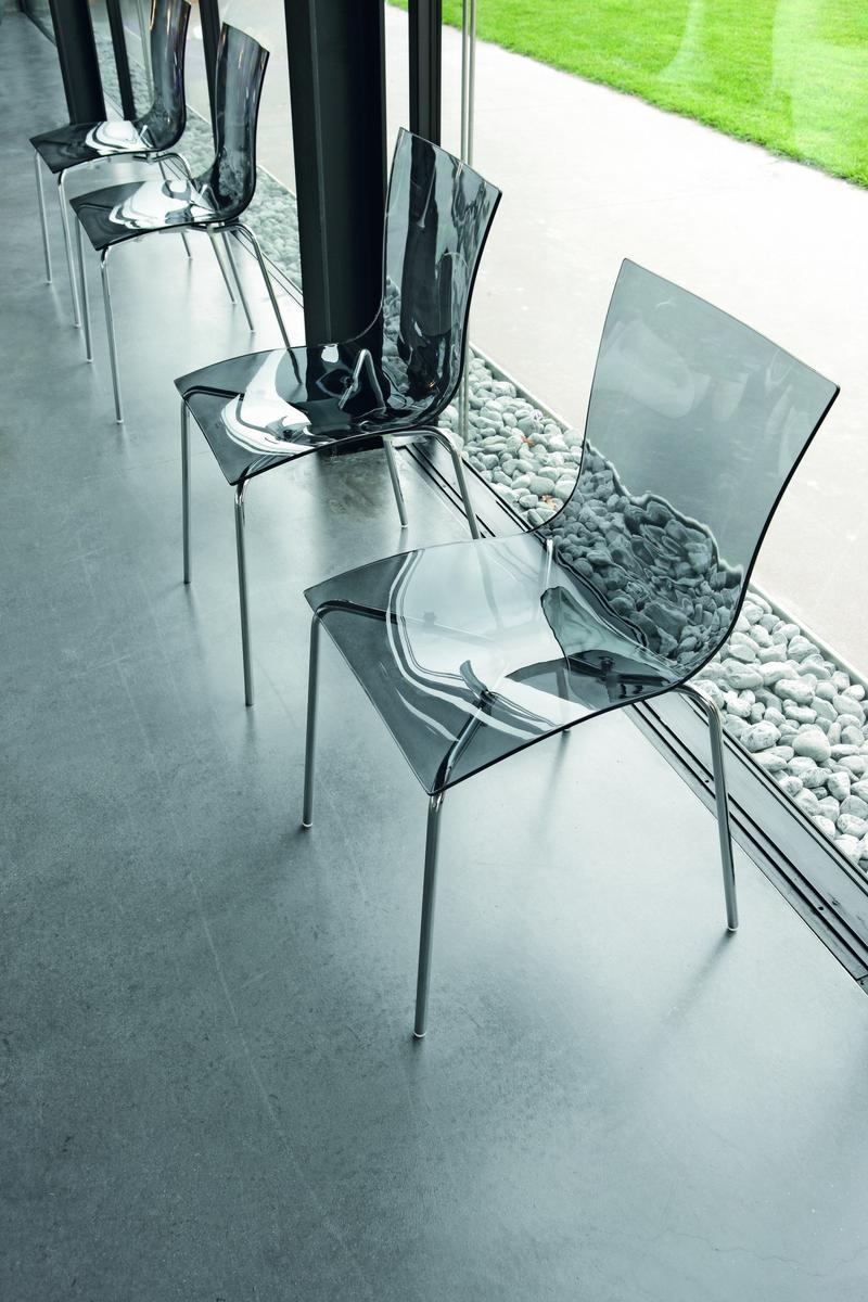 Stackable plastic chair | Aria Easy by Tonin Casa