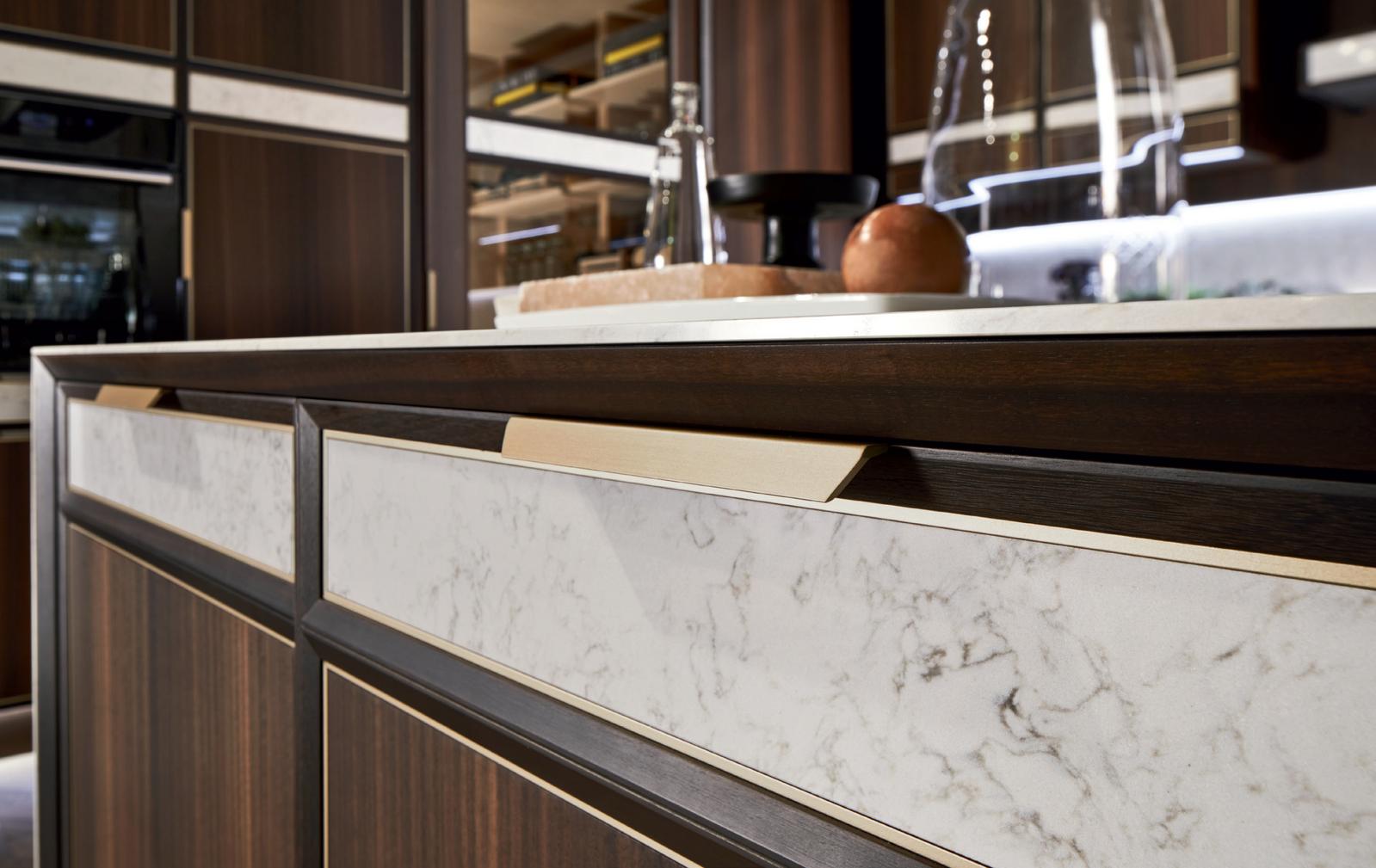 Ceramic kitchen with handles FM bottega d'Arte Daytona