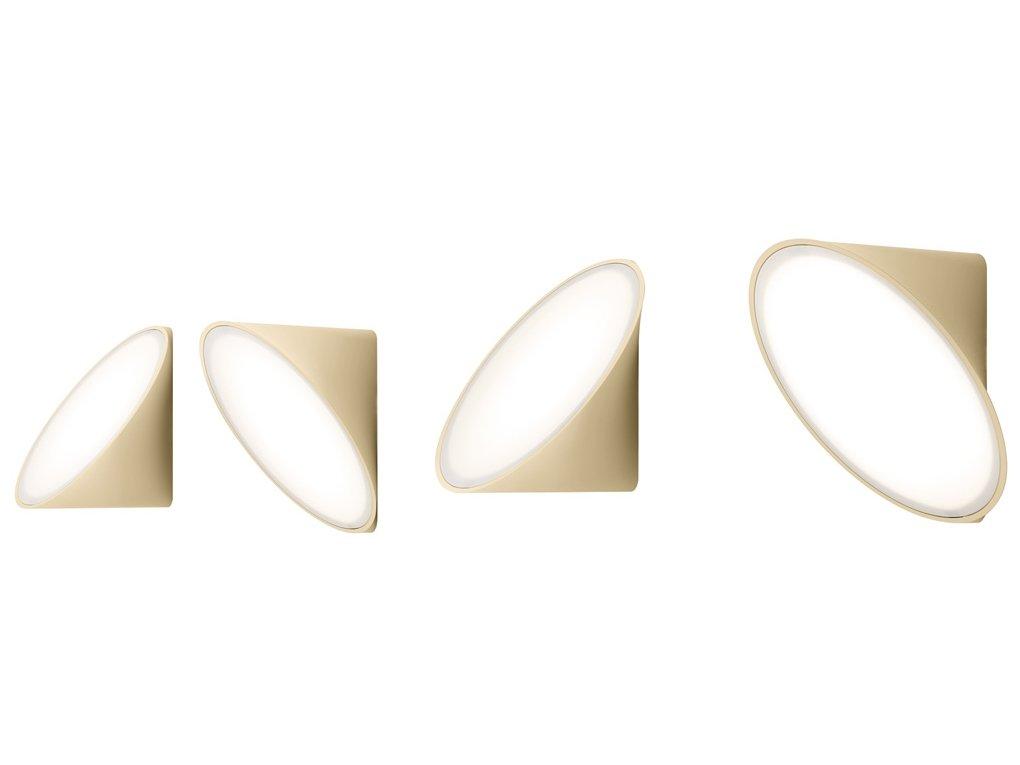 LED aluminium wall light | Orchid by Axolight