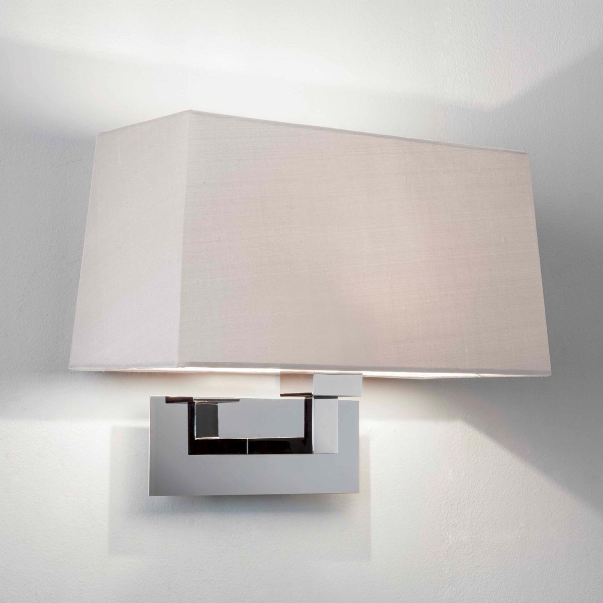 Wall lamp in steel and fabric | Park Lane Grande by Astro lighting