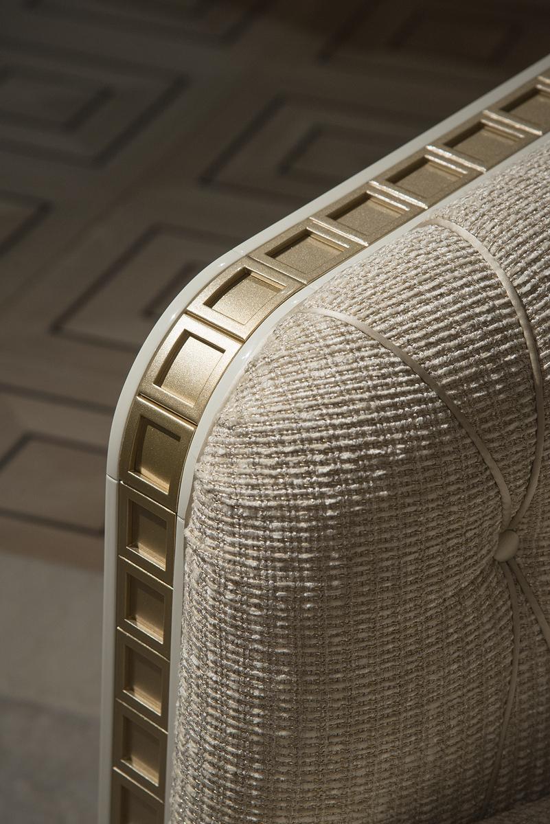 Fabric armchair with armrests | Bauhaus by Bruno Zampa