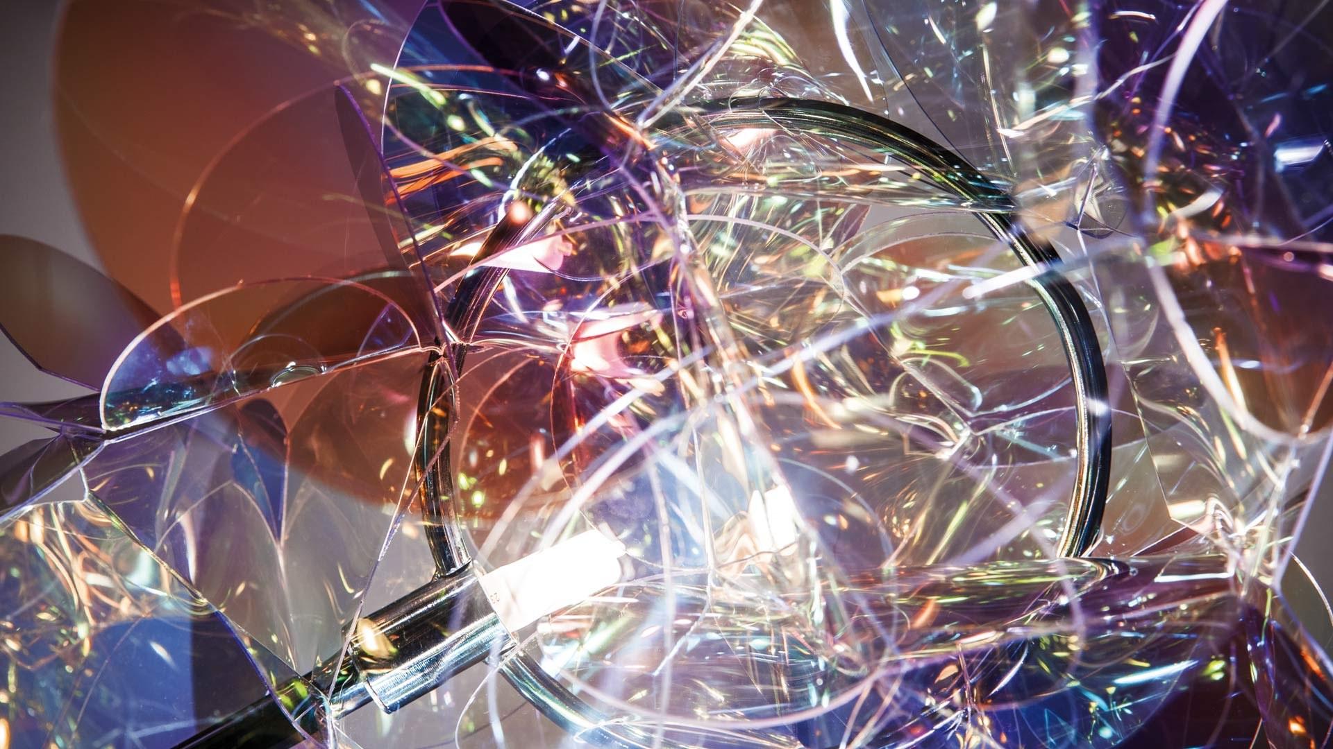 LED polycarbonate pendant lamp | Mille Bolle by Slamp