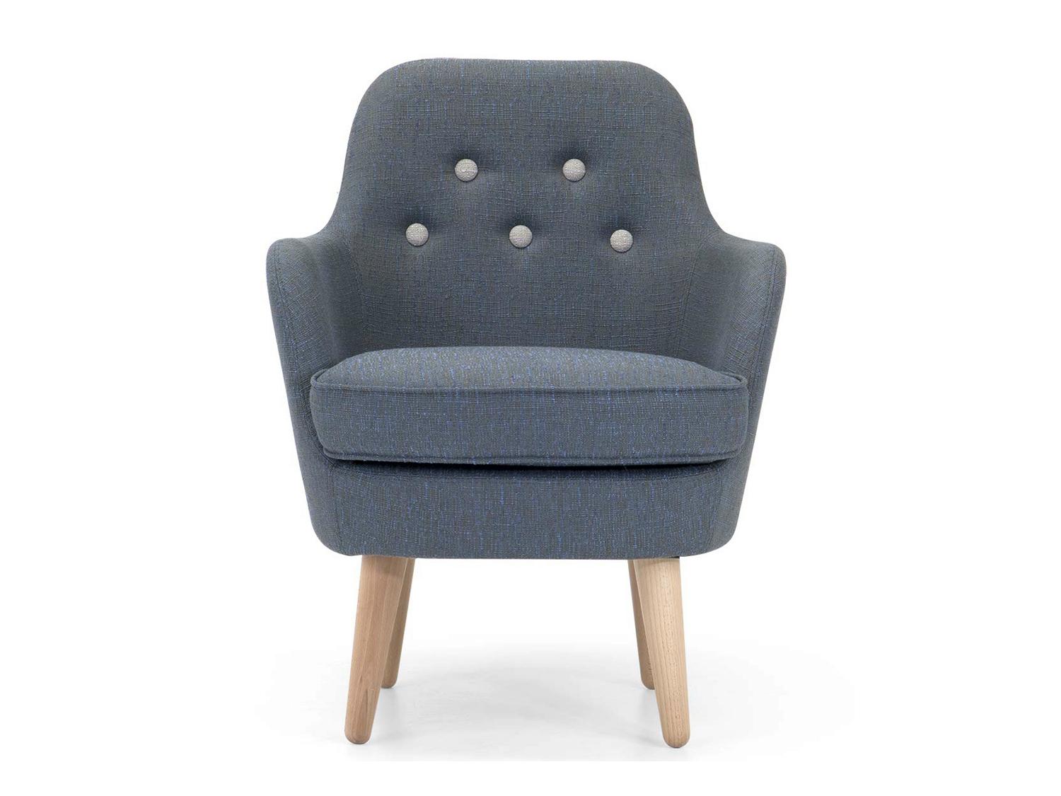Upholstered fabric armchair | Cornell Large by Domingo salotti