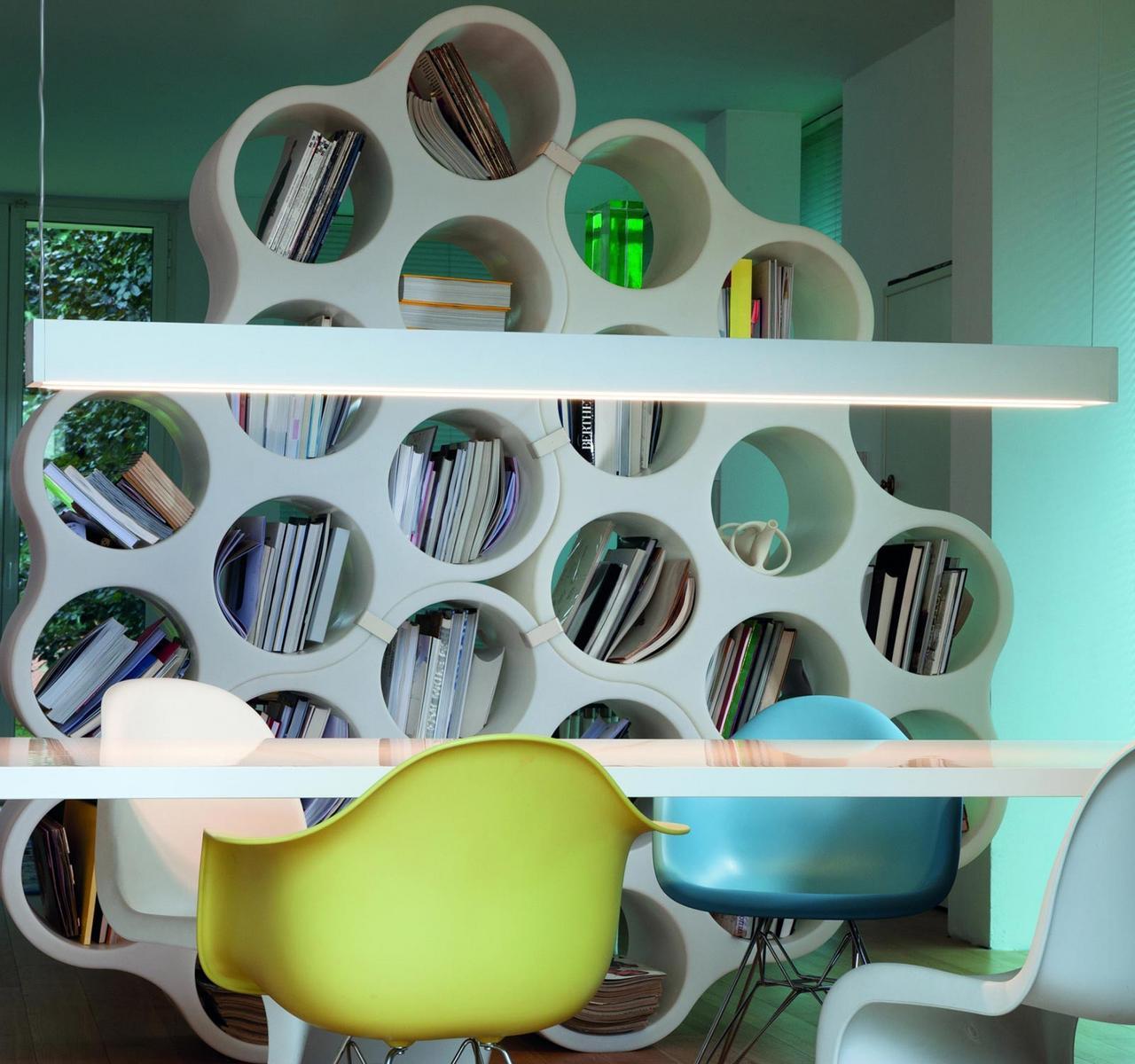 LED extruded aluminium pendant lamp | Tru by Nemo