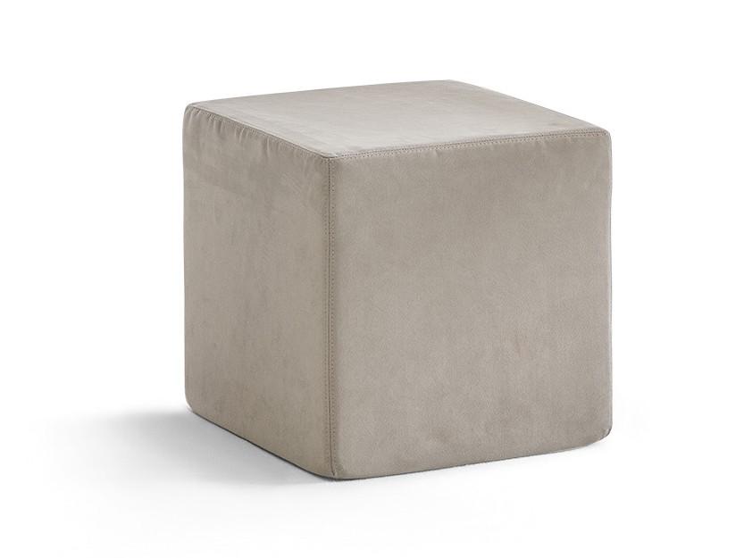 Square pouf with removable lining | Cubo by Dema