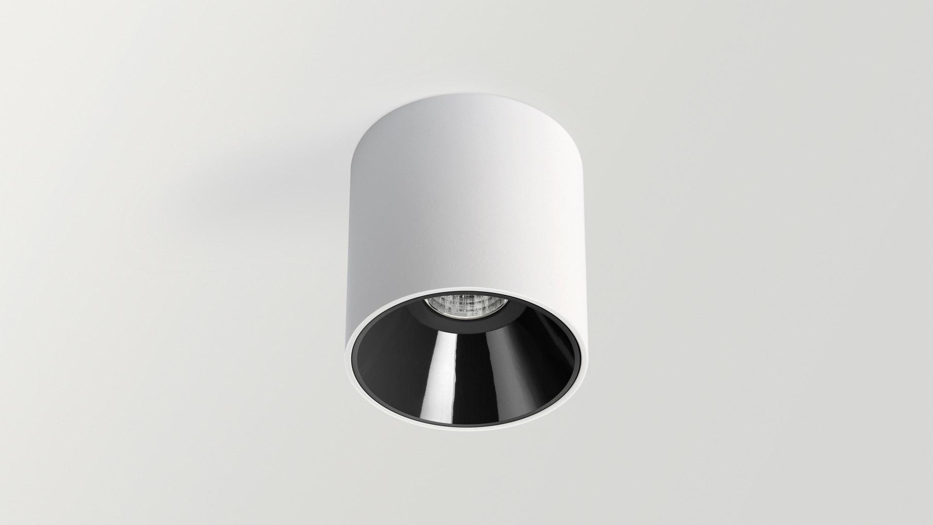 LED round ceiling aluminium spotlight | Shot Light M Surface by Arkoslight
